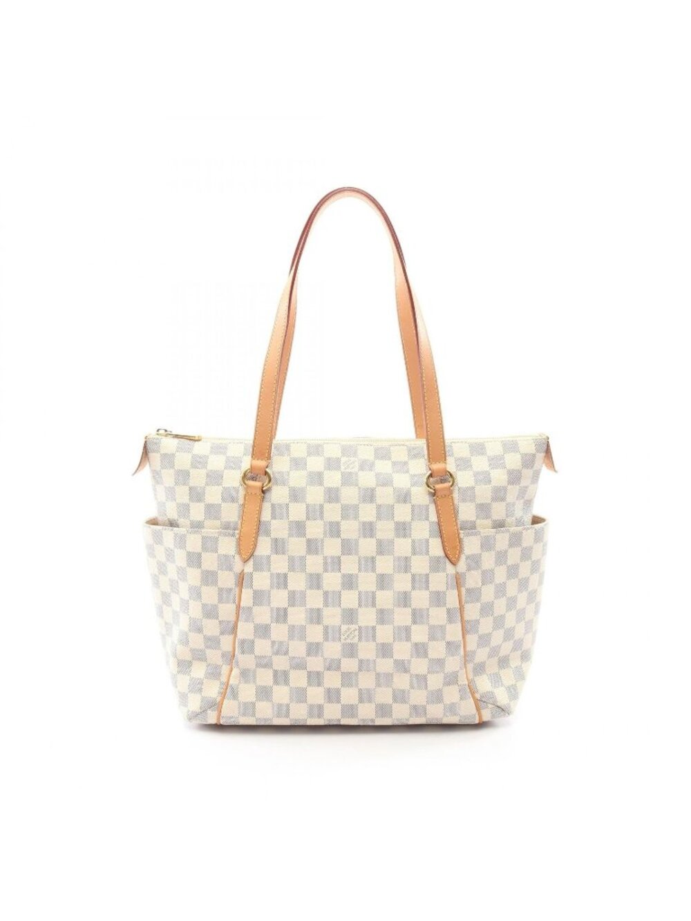 Louis Vuitton Tote Totally MM Damier Azur Leather